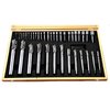 H & H Industrial Products 40 Piece 1/4-1" HSS Straight-Shank 3 Flute Counterbore Set 2007-0041